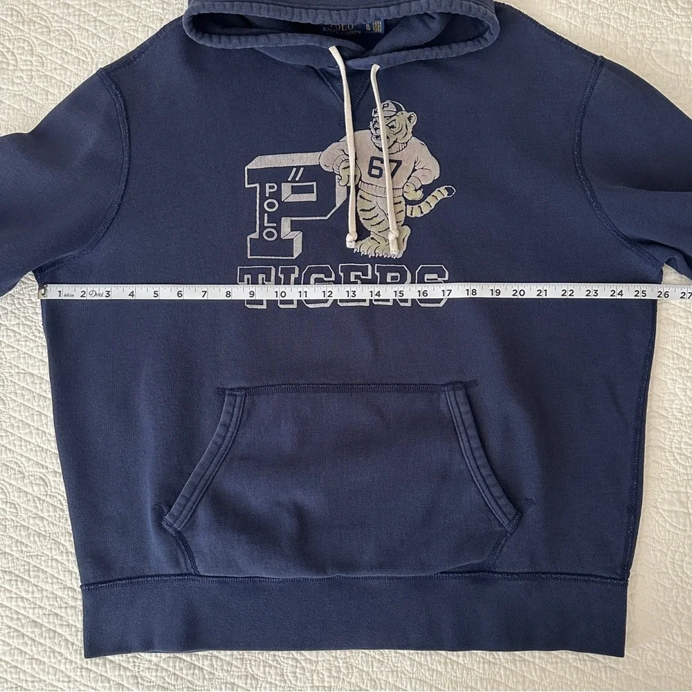 Polo Ralph Lauren Men's Tigers Fleece Hoodie Sweatshirt XL